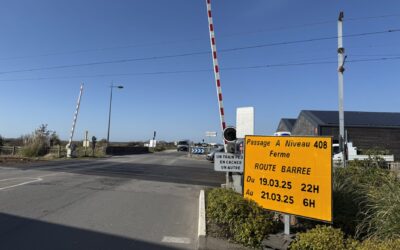 LE PASSAGE À NIVEAU DE LA GARE À NOUVEAU FERMÉ PAR LA SNCF